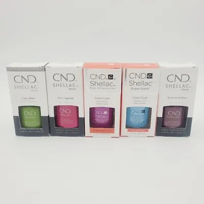 CND Shellac - Pick Your Colour - M-R - Top Base Coat DURAFORCE XPRESS5 • £21.54