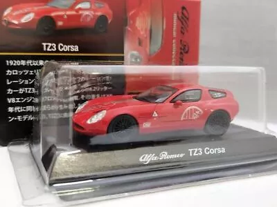 KYOSHO 1/64 Alfa Romeo TZ3 Corsa Red Diecast  Model Car F/Shipping F/Japan • £32.81