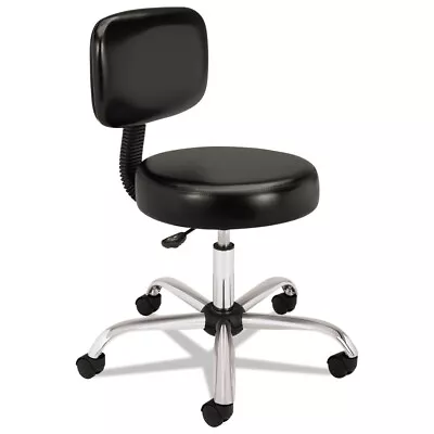 HON MTS11EA11 24-1/4  X 27-1/4  X 36  Medical Exam Stool W/ Back - Black New • $321.50