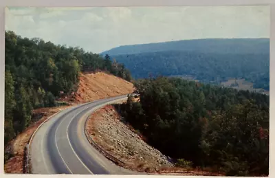 In The Cumberland Mountains Near Monteagle Tennessee U.S. 41-64 Postcard • $4.65