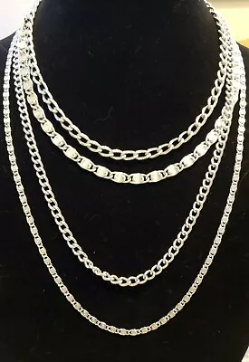 Vintage 50's Lightweight Aluminum Multi-strand Necklace 17  Sarah Coventry  • $12.99