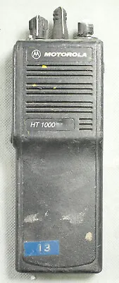 Motorola HT1000 UHF 16 Channel FM Radio H01SDC9AA1DN -  No Backs /Batts • $42