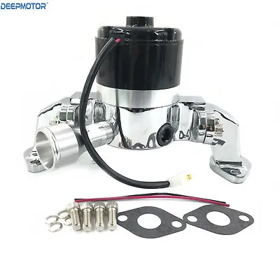 Big Block Chevy High Flow Aluminum Electric Water Pump BBC 396-454-502 Chrome • $99.99