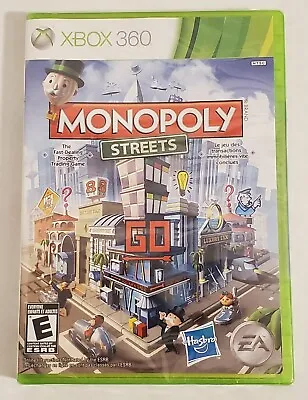 Monopoly Streets  (MICROSOFT XBOX 360 2010) NEW Factory Sealed • $29.95