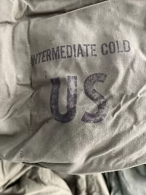 US Military 1977 Intermediate Cold Sleeping Bag • $75