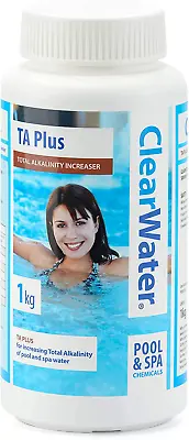 ClearWater Lay-Z-Spa Swimming Pool Spa Hot Tub TA Plus Alkalinity Increaser 1KG • £13.73