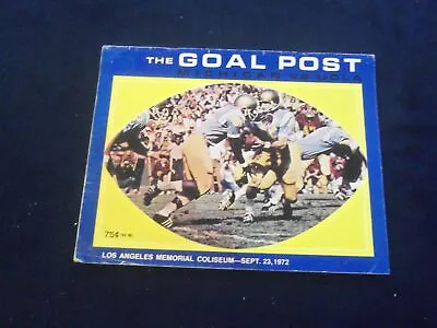 1972 Sep 23 Goal Post Program - Univ Of Michigan Vs Ucla - Mark Harmon - St 7188 • $45