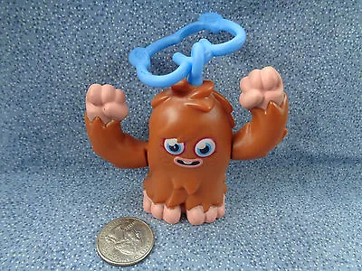 McDonald's 2012 Brown Furi Moshi Monster Clip-on Figure Happy Meal Toy  • $1.19