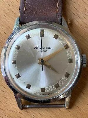 Raketa 16 Jewels Vintage Watch • £75