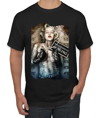 Marilyn Monroe Smoking Hollywood Pop Culture Men Graphic Tshirt • $19.99