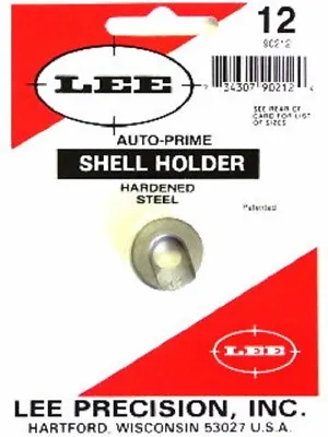 Lee  90212 #12 Auto Prime Hand Priming Tool Shell Holder (ships Within 24 Hours) • $8.91