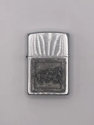 Zippo Lighter 3 Horses Mustangs April 2002 • $38.95