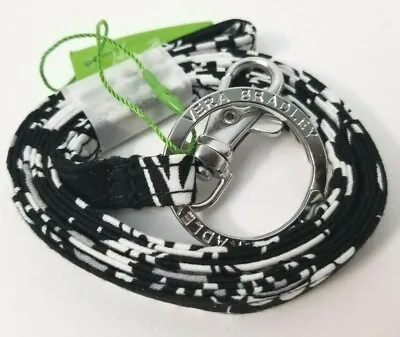 New With Tag ! Vera Bradley Lanyard  Signature Cotton Key Ring ( Pick Pattern ) • $7.48