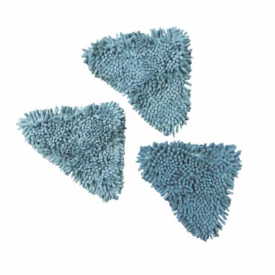 CORAL  Pads For H2O X5 Steam Mop Replacement Washable Pads 3 Pk • £5.99