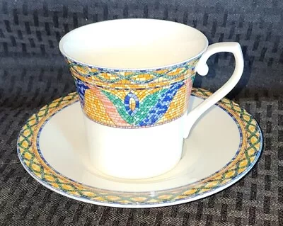 Mikasa Sao Paulo Set Cup And Saucer Vintage HK700 Rare! • $9.49