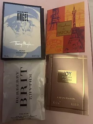 Bundle 4 X Minis Perfume Mixed Lot Thierry Mugler Jean Patou Thierry Mugler Etc • £18.04