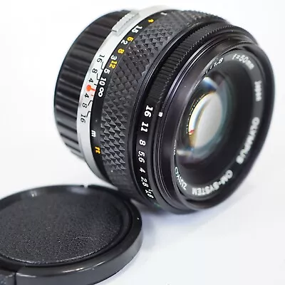 Olympus OM 50mm F/1.8 Zuiko MC M/I Japan Lens Mint Fits OM Camera Mount OL51 • £47.99