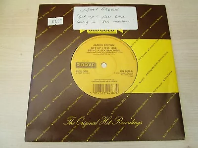 £4.85 • Buy James Brown Get Up I Feel Like Being A Sex Machine 7  Vinyl Record - Old Gold