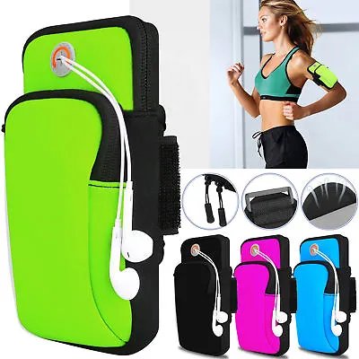 $14.29 • Buy Fits Mobile Phone Armband Pouch Case Sports GYM Running Exercise Arm Band Holder