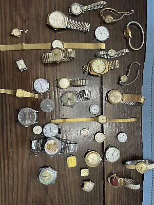 Watch Lot. Mans/Womans. Vintage/Modern. For Parts Or Repair • $11.50