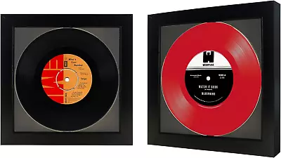 2 Pack 45 Single 6 7/8 Inch Vinyl Record Frame Displays 6 7/8-inch Record With • $44.04