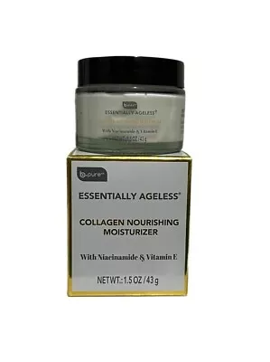 NEW B.pure Essentially Ageless Collagen Nourishing Moisturizer 1.5 Oz.FREE SHIP • $7.99