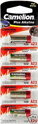 5 Pk Camelion 23A/A23/E23A/GP23A/MN21 12V Alkaline Battery • $5.49