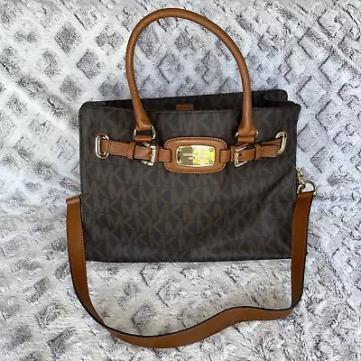 Brown Michael Kors Purse Satchel Bag • $13.50