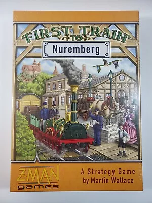 New Sealed First Train To Nuremberg Strategy Game 2010 Z-Man Martin Wallace • $18.95