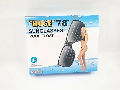 $27.95 • Buy NEW Kangaroo Huge Sunglasses Pool Inflatable Float 78  X 27  Summer, Beach, Pool