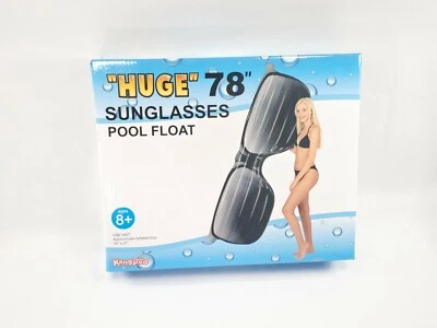 $27.95 • Buy NEW Kangaroo Huge Sunglasses Pool Inflatable Float 78  X 27  Summer, Beach, Pool