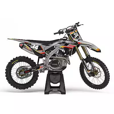 Honda MX Motocross Graphics |  Kit All Models All Years - Etsuraku • $82.29