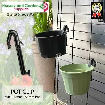 $19.99 • Buy Plant Pot Clip (ideal For Orchids) - Hang Your Pots On Mesh