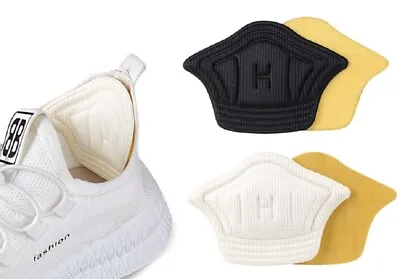 4-Pair Heel Cushion Pads For Loose Shoes - Sneaker & Shoe Grips Liner Inserts • $9.99