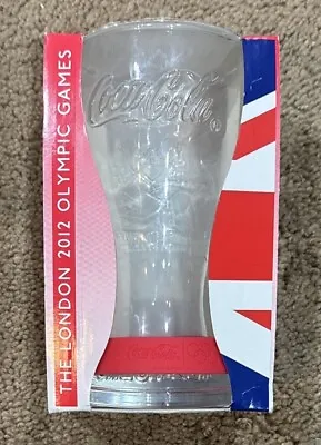 McDonalds The London 2012 Olympic Games Coca Cola Glass With Wristband BNIB New • £14.25