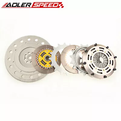 Racing/ Street Clutch Twin Disc Kit For Honda Accord Prelude H22 H23 F22 F23 • $521.27