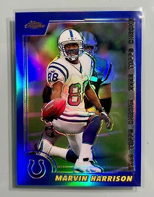 2000 Topps Chrome #160 Marvin Harrison Refractor RARE SP Colts HOFer! • $12.99