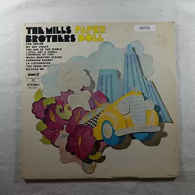 The Mills Brothers Cab Driver Paper Doll My Shoe Violet LP Vinyl Record Album • $4.04