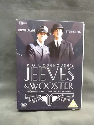 P G Wodehouse Jeeves & Worcester Complete Collection Digitally Restored 8 Discs • £7