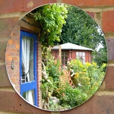 £7.07 • Buy Round Garden Acrylic Mirror (Several Sizes Available)