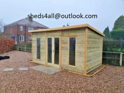 £1700 • Buy Summer House Shed Workshop Cabin Pent Lead Time 10-14 Weeks Check Postcodes
