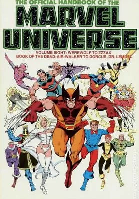 Official Handbook Of The Marvel Universe TPB #8-1ST VF 1987 Stock Image • $23