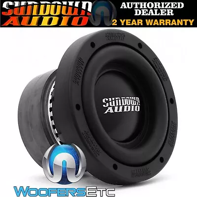 Sundown Audio X-6.5sw V.2 300w Rms 6.5  Single 4-ohm Subwoofer Bass Speaker New • $179.99