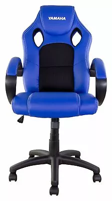 £79.99 • Buy Office Chair Computer Desk Gaming Reclining Chair Yamaha Blue Black Rider Chair