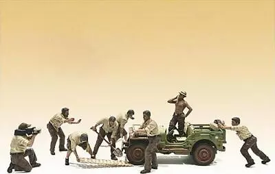 4X4 Mechanic 8 Piece Figure Set For 1/18 Scale Models By American Diorama • $105.99