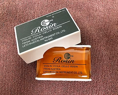 Hi-quality  Lo-price Leto Rosin From Austria For Violinviolacello 603 Resin • $5.49