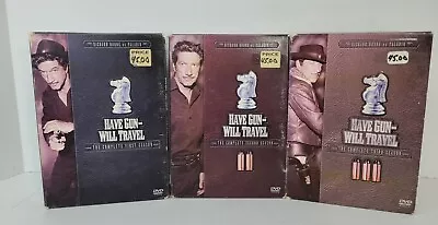 Have Gun Will Travel DVD Seasons 1-3 Complete First Second Third Season 1 2 3 • $16.99