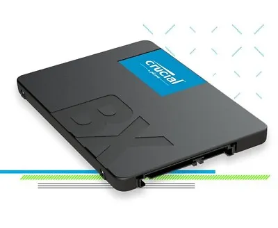 Crucial BX500 240GB 2.5  SATA3 6Gb/s SSD 3D NAND 540/500MB/s 7mm True Image • $70.95
