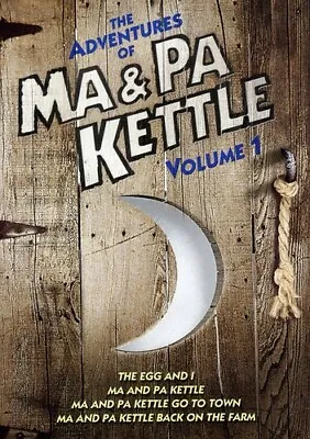 The Adventures Of Ma & Pa Kettle Vol. 1 (DVD 4 FILM SET)  THE EGG AND I.... • $2