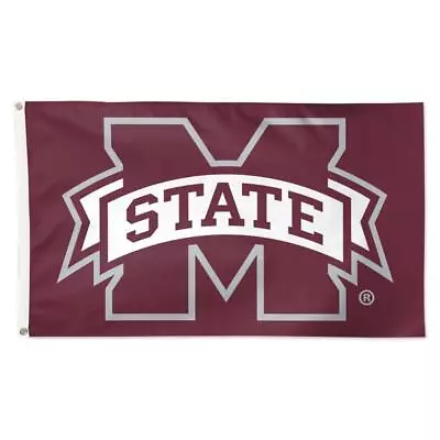 Mississippi State Bulldogs 3x5 One Sided Team Flag [NEW] House Banner Fan Yard • $19.95